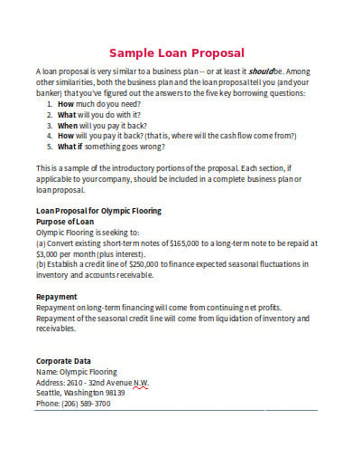 sample-loan-proposal
