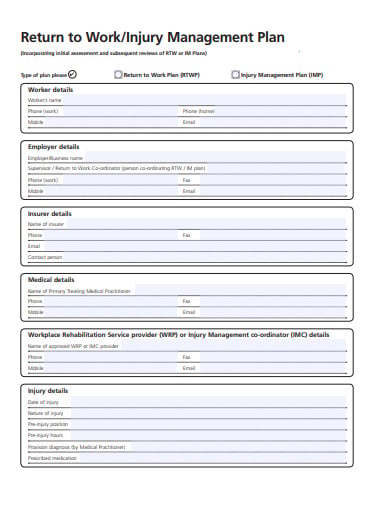 sample management work plan template