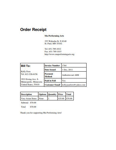 sample-order-receipt-template