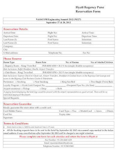 sample-reservation-form-in-pdf