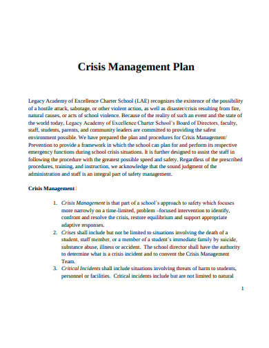 school-crisis-management-plan