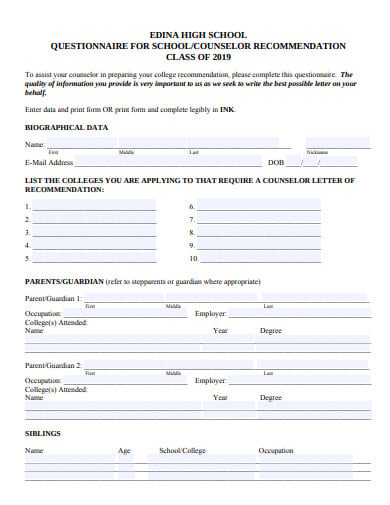 school-questionnaire-in-pdf
