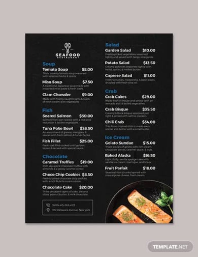 seafood-flyer-menu-template