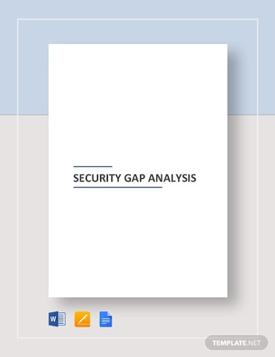 security-gap-analysis-template