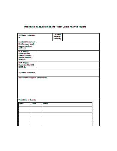 security report in pdf