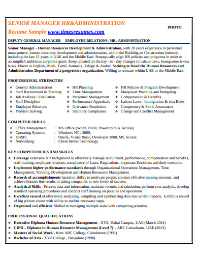 senior-manager-resume-template