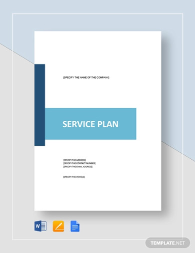 service plan template