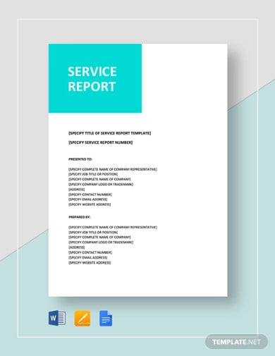 service-report-template1