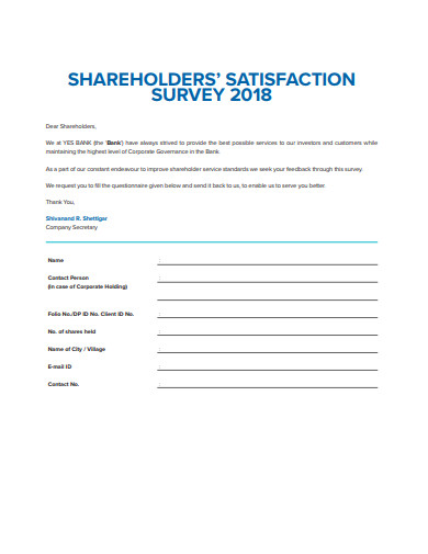 shareholders-satisfaction-survey