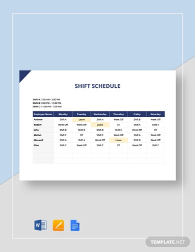 shift-schedule-template