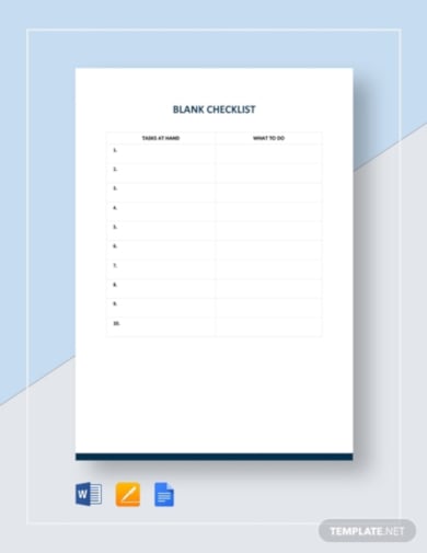 simple-blank-checklist-template
