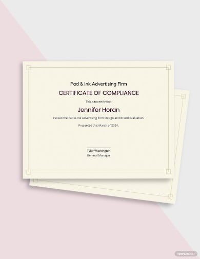 simple-certificate-of-compliance-template