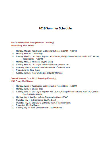 simple-summer-schedule