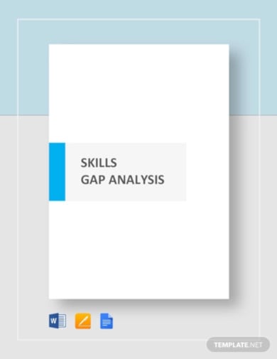 skills gap analysis template