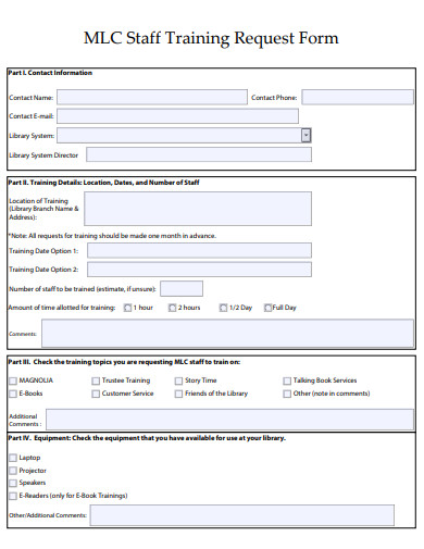 Training Form 7250 Staff Training Printable Printable Forms Free Online