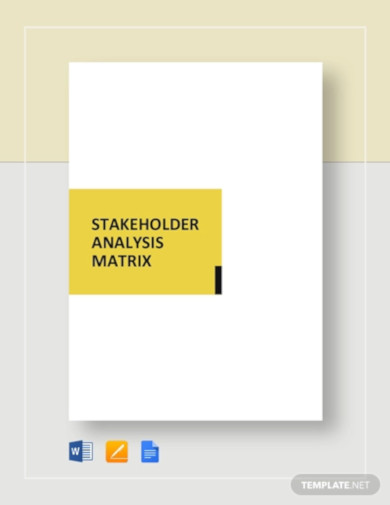 stakeholder analysis matrix template1