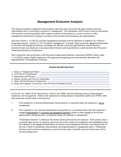 standard-management-exclusion-analysis