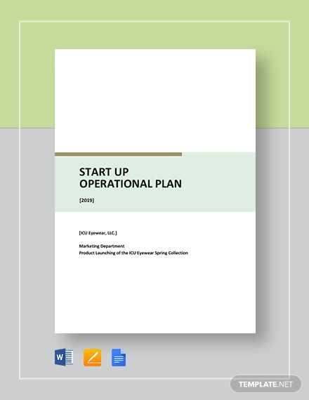 10+ Operational Plan Templates - Google Docs, MS Word, Pages, Editable ...