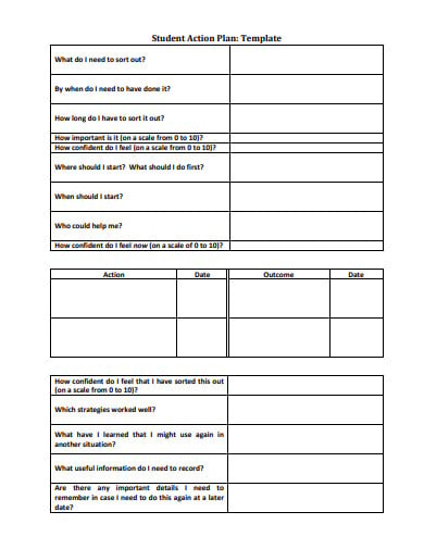 student-action-plan-template
