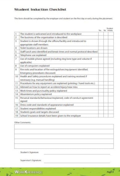 student-induction-checklist-layout