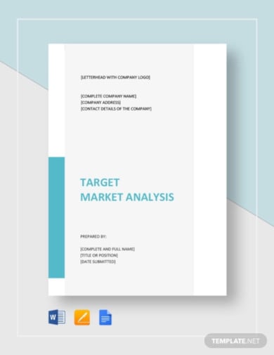 target market analysis template