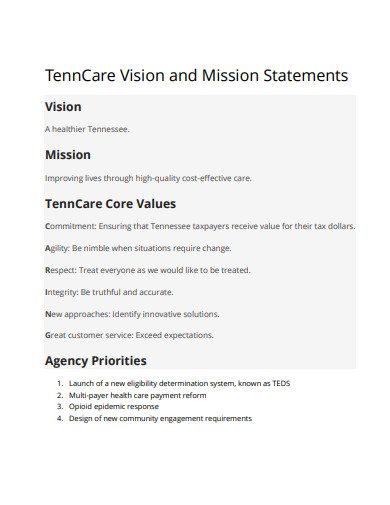 tenn-care-vision-and-mission-statements