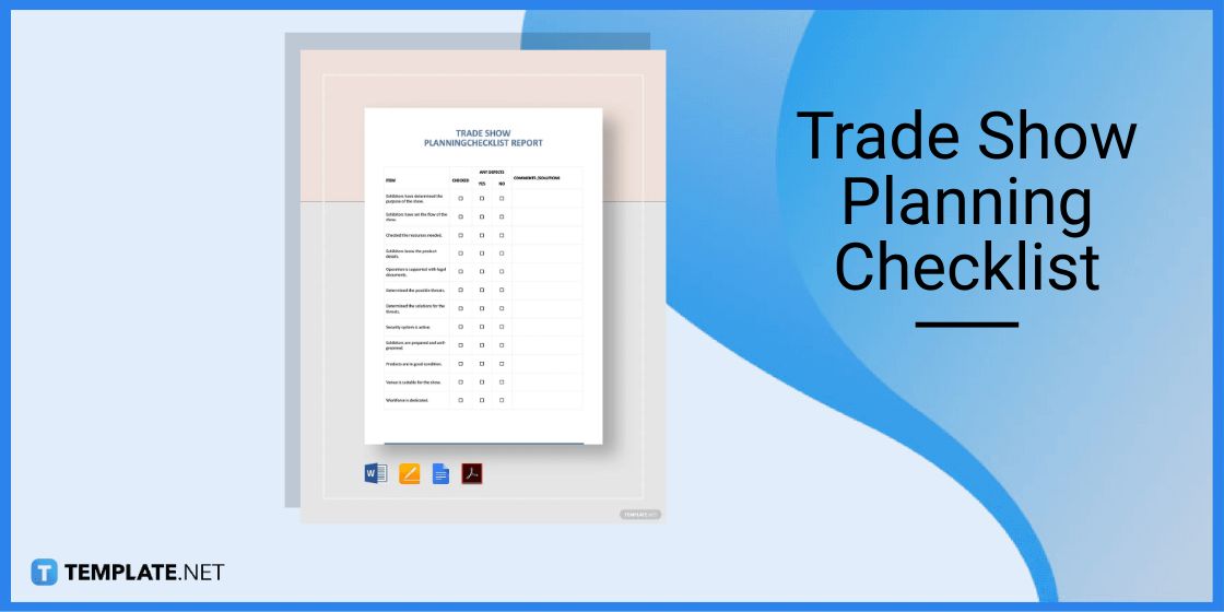 How To Make/Create a Trade Show Checklist [Templates + Examples] 2023