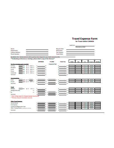 travel-expense-form-template