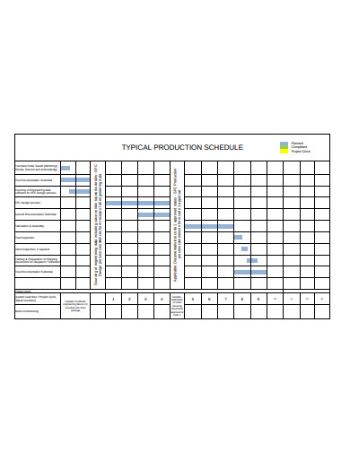 typical-production-schedule-template