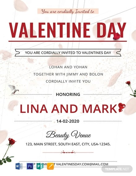 valentines day invitation card 440x570