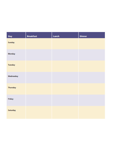 15+ Weekly Planner Templates in AI | InDesign | PSD | Word | PDF | XLS