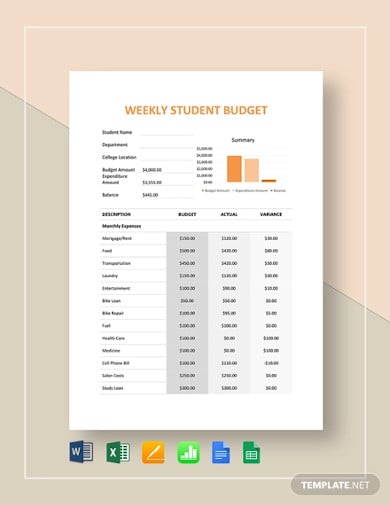 weekly-student-budget-template