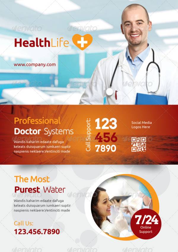 15  Health Flyer Templates in Illustrator InDesign MS Word Pages