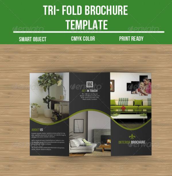 interior brochure template