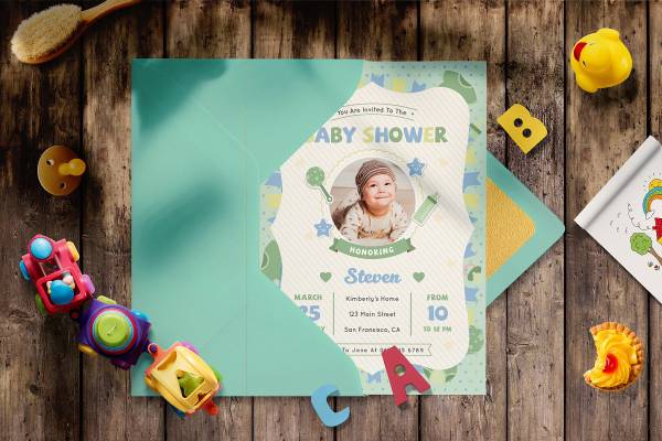 preview image 4 baby shower invitation