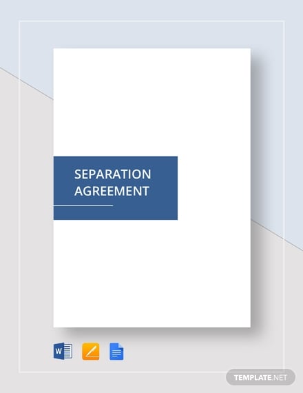 separation agreement