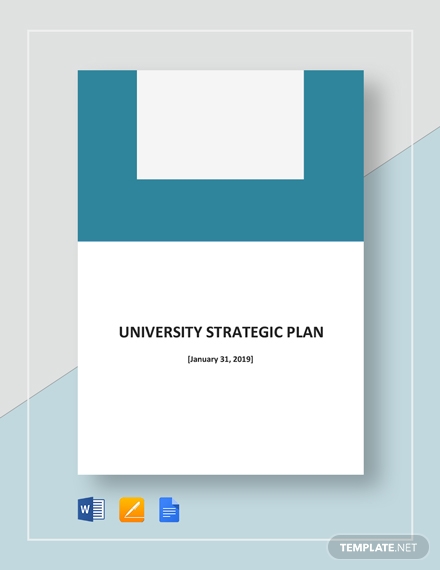 university strategic plan