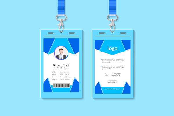 9+ Security ID Card Templates - Illustrator, MS Word, Pages, Photoshop ...