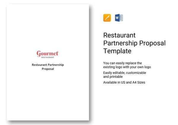 501 restaurant partnership proposal 1 1