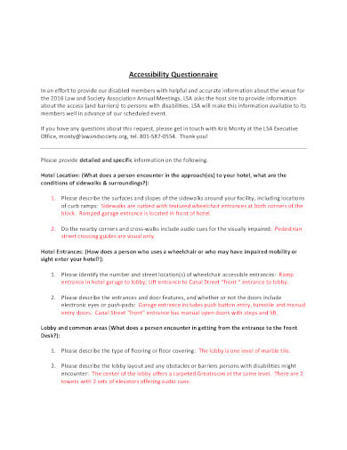 accessibility-questionnaire-template