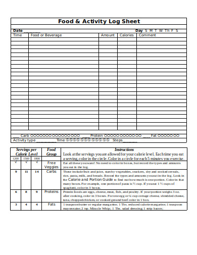 25+ Activity Log Templates In Word 