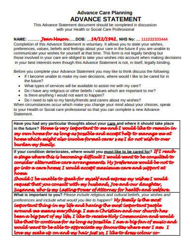 advance-care-planning-statement-template