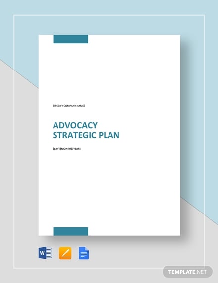 advocacy strategy plan