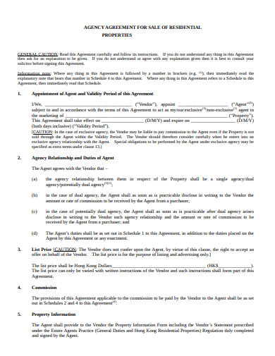 18 Property Sale Agreement Templates In PDF