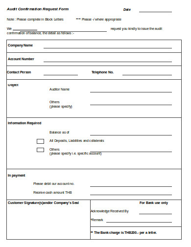 11+ Audit Confirmation Templates in DOC | Excel | PDF