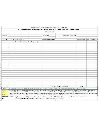 audit inventory template in xls