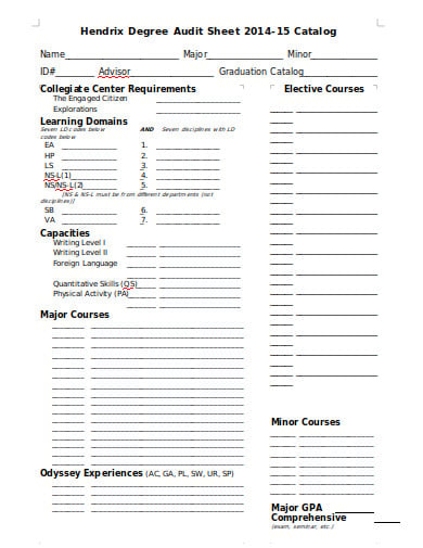 audit-sheet-catalog