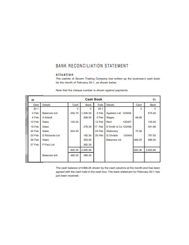 21+ Reconciliation Statement Templates in PDF | Free & Premium Templates