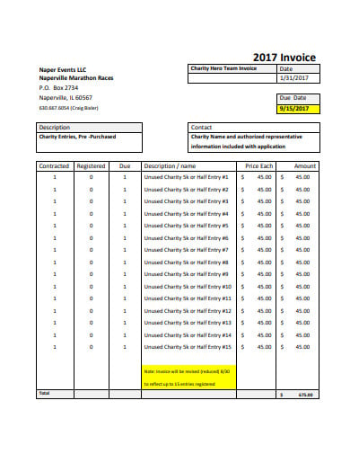 Excel Templates Invoice