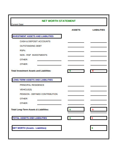 10-net-worth-statement-templates-in-pdf-xls